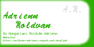adrienn moldvan business card