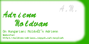 adrienn moldvan business card